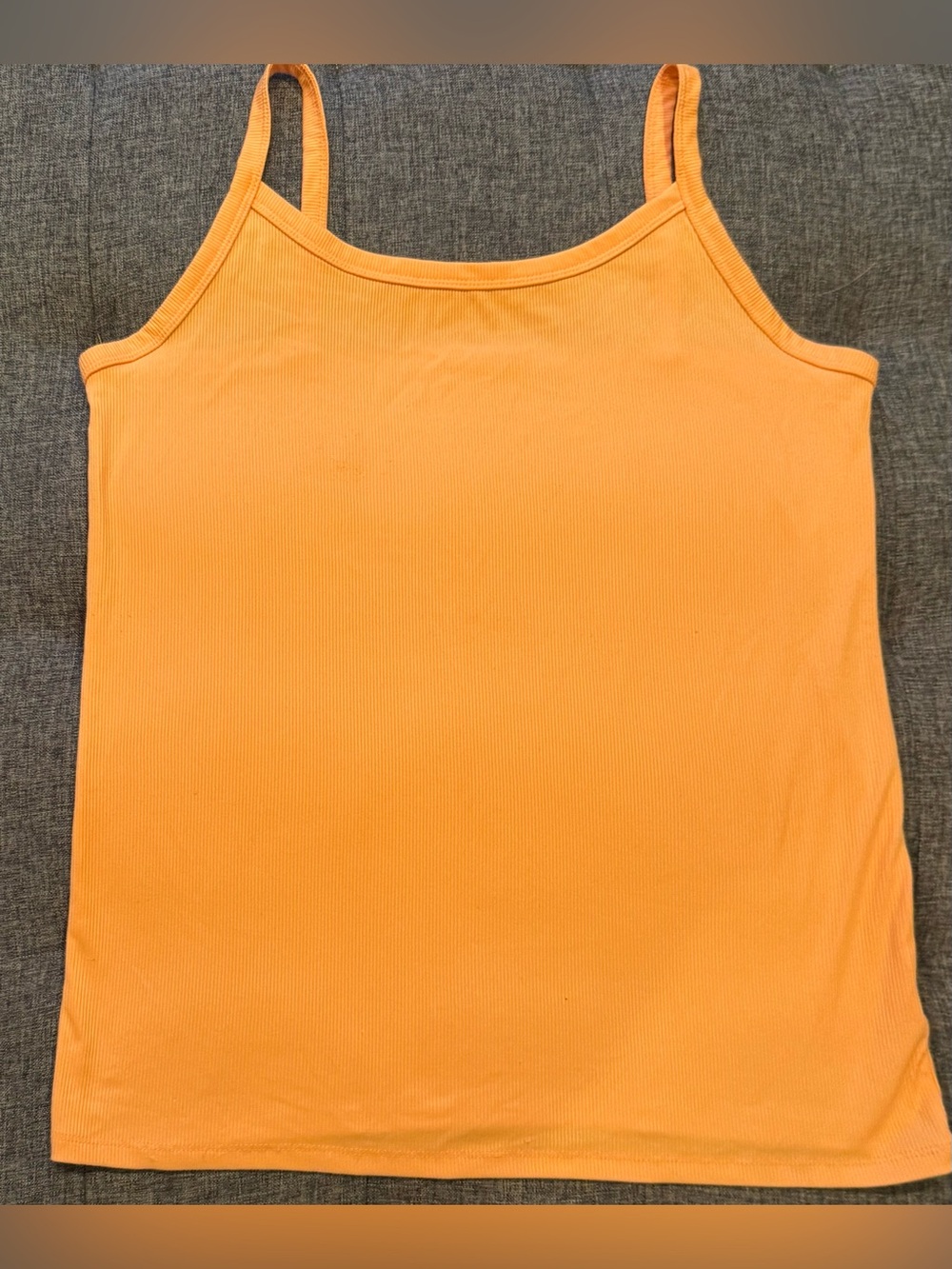 Set of 5 - Ribbed Spaghetti Strap Tank Tops - Pastel Mix - Picture 7 of 15